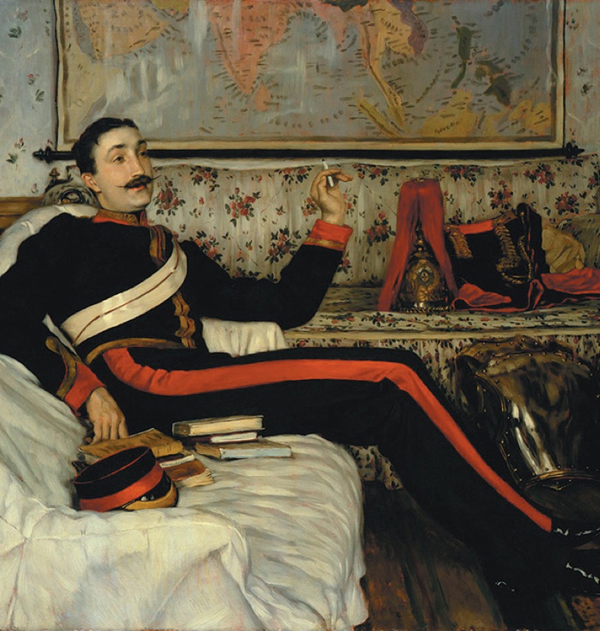 An early Tissot painting from his Paris period